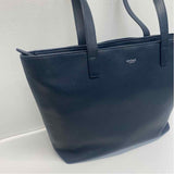 Knomo Mini Maddox  Navy Leather Solid Tote Handbag