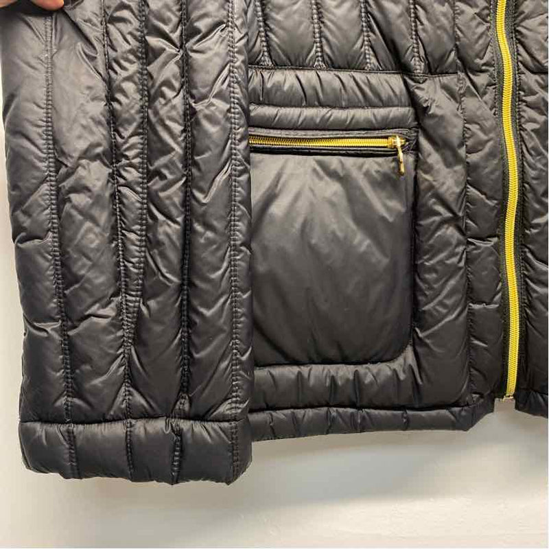 Michael Michael Kors Women's Size Xl Black Solid Puffer Coat