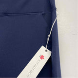 Kira Grace Size L Women's Navy Solid Pull On Activewear Pants