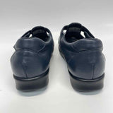 SAS Size 10 Women's Navy Cut Out Slip On Shoes