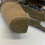 Anne Klein Size 7.5 Women's Beige-Brown Animal Print Ankle Booties