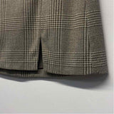Banana Republic Size 10 Women's Green-Tan Pattern Above Knee Skirt