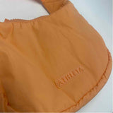 Athleta Orange Nylon Solid Crossbody Handbag