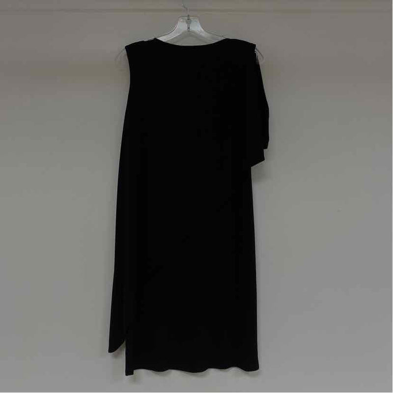 Cartise Size 6-S Women's Black Solid Sleeveless Dress