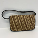 Christian Dior Brown Trotter Shoulder Handbag