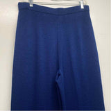 St. John Size 10 Women's Navy Solid Pull On Pants