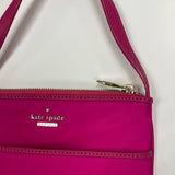 Kate Spade Fuschia Nylon Solid Crossbody Handbag