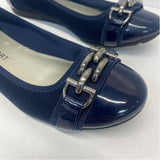 Anne Klein Sport Size 7 Women's Navy Solid Slip On Flats