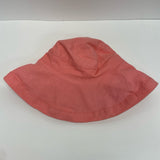 Scala Pink Cotton Solid Big Brim Hat