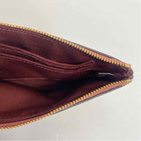 Coach Pink Leather Signature Wristlet