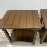 Ashley Side Brown-Black Wood Table