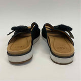Ugg Size 7 Women's Black Slip On Sandals