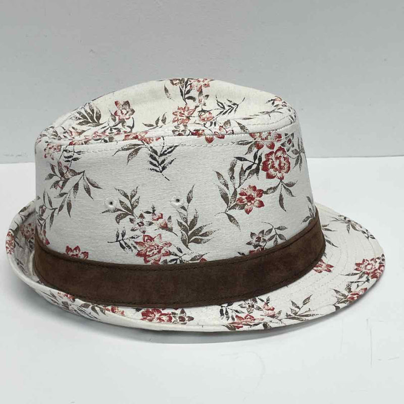 Goorin White-Multi Floral Fedora Hat
