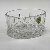 Waterford Small Clear Cut Crystal Oval Bowl
