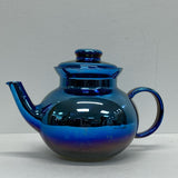 Simax Blue Glass Teapot