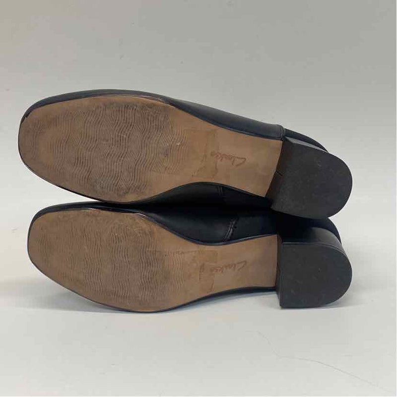 Collection Clark Size 8 Women's Black Solid Zip Up Booties