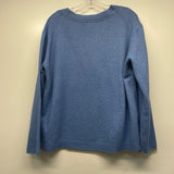 J.Jill Size M Women's Blue Tweed Crew Neck Sweater