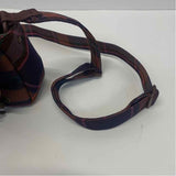 Herschel Supply Co. Purple-Multicolor Fabric Plaid Crossbody Handbag
