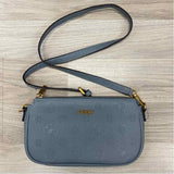 Guess Light Blue Embossed Handbag