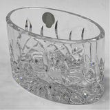 Waterford Small Clear Cut Crystal Oval Bowl