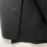 Betabrand Size L Women's Black Solid Faux Wrap Skort