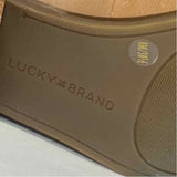 Lucky Brand Size 8 Women's Tan Solid Mules Shoes