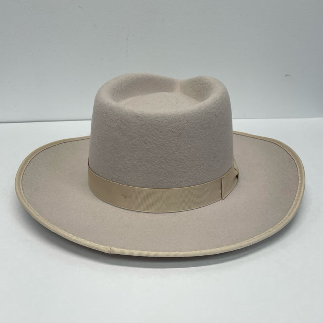 Gigi Pip Monroe Rancher Size 57 Blush Wool Hat