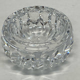 Waterford Clear Crystal Round Ashtray