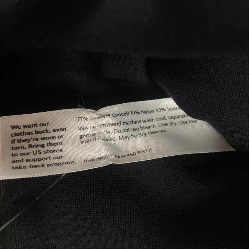 Eileen Fisher Women's Size S Black Solid Zip Mock Neck Jacket