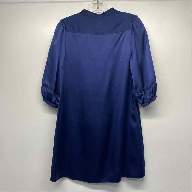 COOp Barneys New york Size XS Women's Blue Solid Tunic Dress