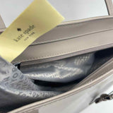 Kate Spade Light Gray Solid Tote Handbag
