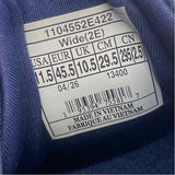 Brooks Shoe Size 11.5 Navy Textile Solid Men's Sneakers