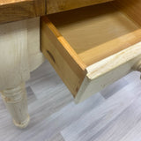 Ethan Allen Beige Solid Wood Table
