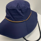 Siggi Navy Cotton Solid Hat