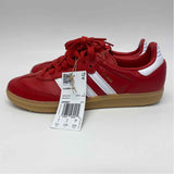 Adidas Red-Multi Leather Men's Sneakers