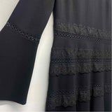 Kobi Halperin Size S Women's Black Solid Fit And Flare Dress