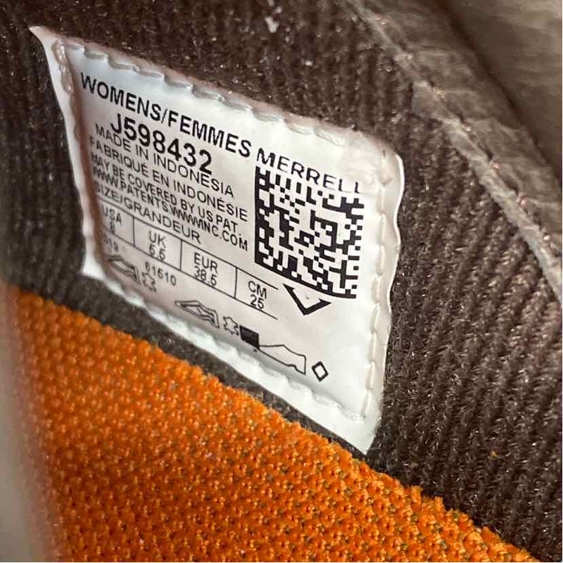 Merrell Size 8 Women's Brown Solid Slip On Clogs