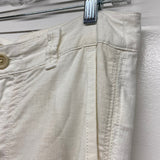 Pilcro - Anthropologie Size 4 Women's White Solid Flare Hem Pants