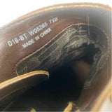 Cole Haan Brown Leather Accent Pillow