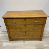 Antique Brown Wood Dressers/Chest- 3 drawer