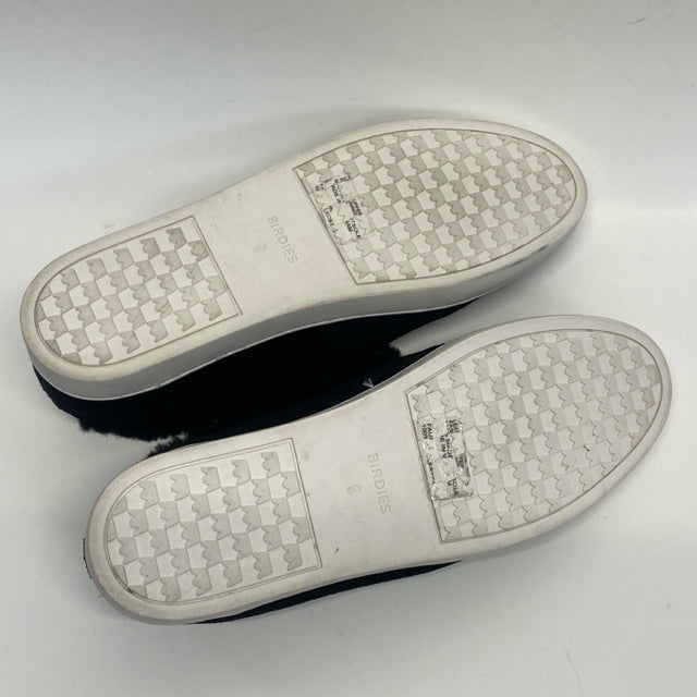Birdies Size 9 Women's Black Solid Slip On Shoes