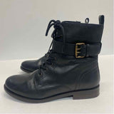 FatFace Size 7 Women's Black Solid Ankle Boots