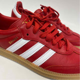 Adidas Red-Multi Leather Men's Sneakers