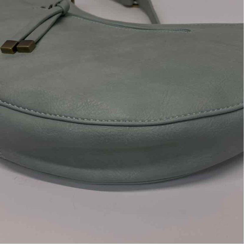 Urban Originals Anthropologie Mint Faux Leather Pebbled Crossbody Handbag