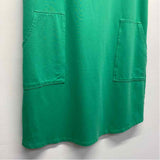 Soft Surroundings Size L Women's Green Solid Shift Dress