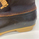 Sperry Top-Sider Size 8 Women's Brown Solid Lace Up Booties