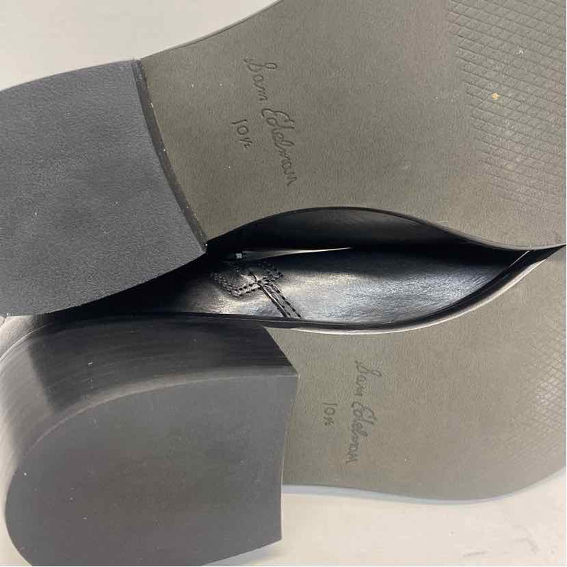 San Edelman Size 10.5 Women's Black Solid Ankle Booties