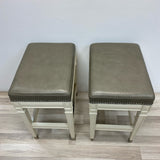 Wexford Beige Wood Counter Height Stool