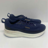 Brooks Shoe Size 11.5 Navy Textile Solid Men's Sneakers