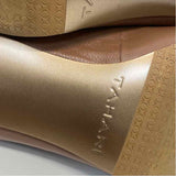 Tahari Size 8.5 Women's Brown Solid Kitten Heel Shoes